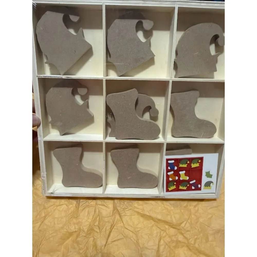 Wooded Christmas crafts